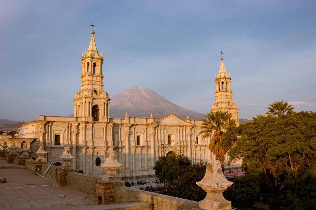 Catedral de Arequipa en Perú